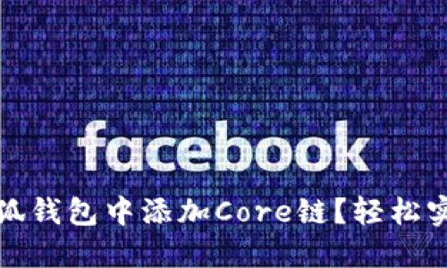 紧凑: 如何在小狐钱包中添加Core链？轻松实现资产安全管理