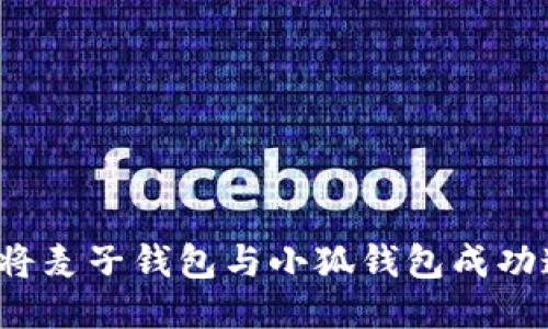 如何将麦子钱包与小狐钱包成功连接？