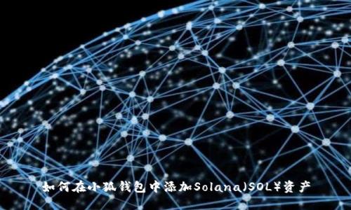 如何在小狐钱包中添加Solana（SOL）资产